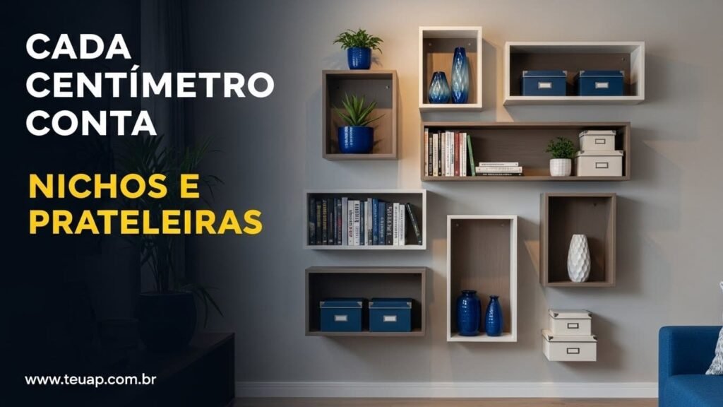 NICHOS E PRATELEIRAS