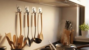 Ganchos de Parede: O Truque Simples que Libera Sua Bancada