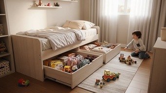 Invista em Cama Multifuncional com Gavetas Integradas