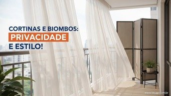 Cortinas Leves ou Biombos: Privacidade e Estilo