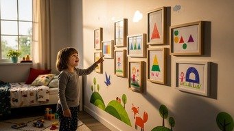 Finalize com Toques Pessoais em Quadros e Adesivos Removíveis