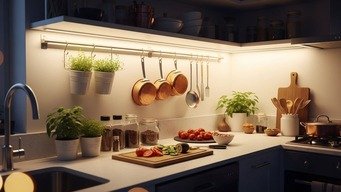Iluminação LED sob Armários: Destaque Seu Espaço com Estilo