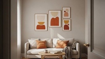 Arte Minimalista: Personalize sem Sobrecarga