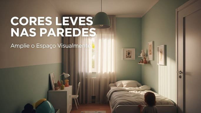 Cores Leves nas Paredes: Amplie o Espaço Visualmente