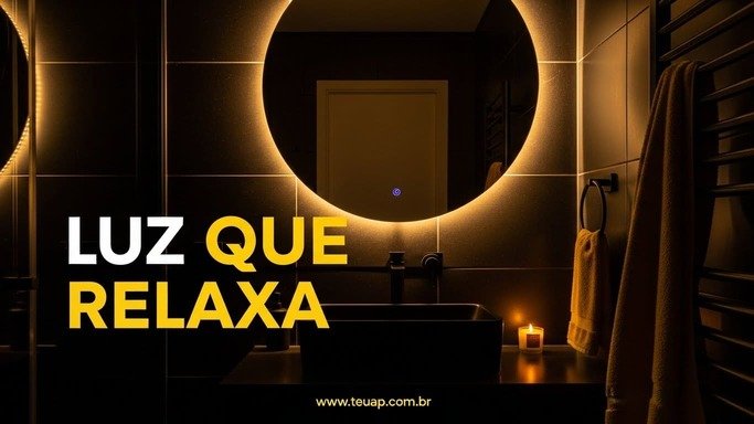Iluminação Quente para Relaxamento Profundo