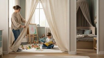 Divisórias de Tecido Retráteis para Zonas Invisíveis