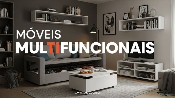 Móveis Multifuncionais: Mais Função, Menos Espaço