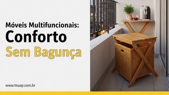 Invista em Móveis Multifuncionais Compactos