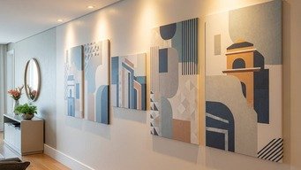 Painéis Artísticos: Transforme Paredes Nuas em Galeria Pessoal