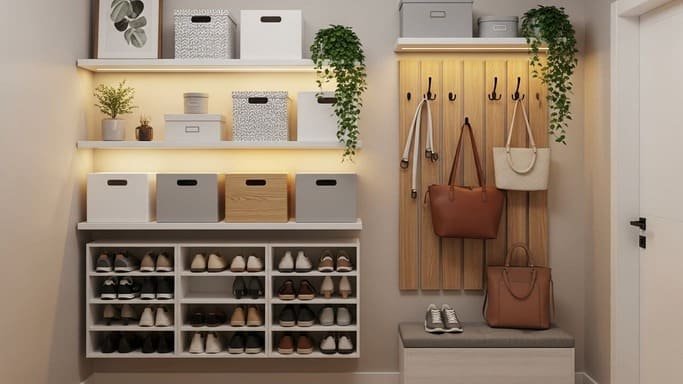 Organização Inteligente de Sapatos – Fim da Bagunça