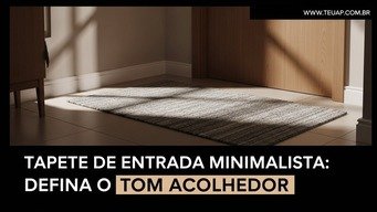 Tapete de Entrada Minimalista
