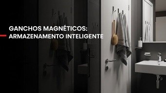 Invista em Ganchos Magnéticos: Armazenamento Inteligente para Metais