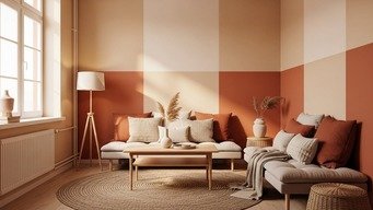 Cores Neutras Quentes: O Truque da Expansão Óptica