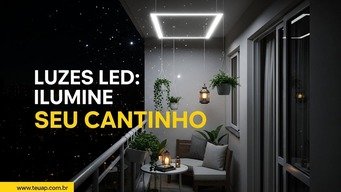Ilumine com Luzes LED Suspensas