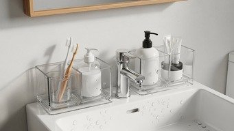 Organizadores de Pia Modulares: Libere Espaço para Rotinas Fluidas