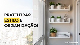 Prateleiras Flutuantes: Organização Aérea e Estilo