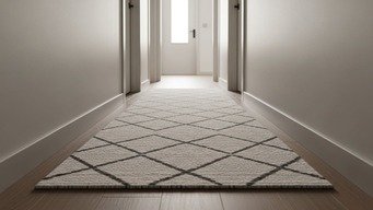 Tapetes Lineares: Guie o Olhar com Texturas Suaves