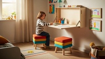 Opte por Móveis Modulares e Dobráveis para Flexibilidade