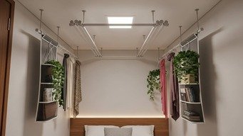 Maximize o Espaço Vertical com Varões Ajustáveis