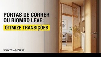 Portas de Correr ou Biombo Leve