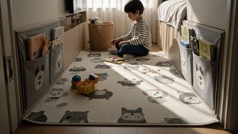 Tapetes com Compartimentos: Chão Organizado e Acolhedor