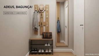 Ganchos e Cabideiros Elegantes: Solução para Sapatos