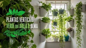 Plantas Verticais: Verde que Areja a Alma