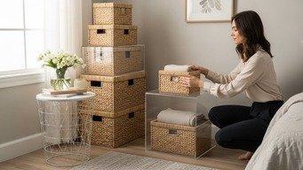 Caixas Decorativas Empilháveis: Organização Elegante e Invisível