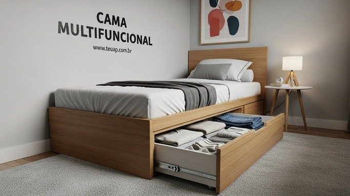 Camas com Gavetões Embutidos