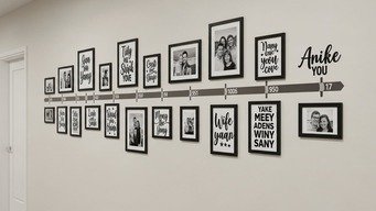 Quadros e Adesivos: Narrativa Visual sem Perfurações