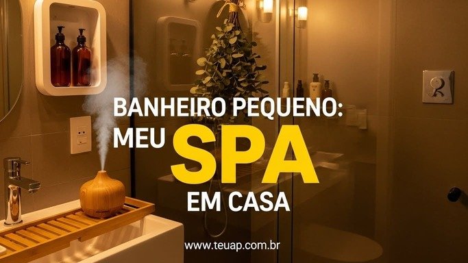 Banheiro Pequeno para Refúgio de Paz: 10 Truques para Criar um SPA em Casa