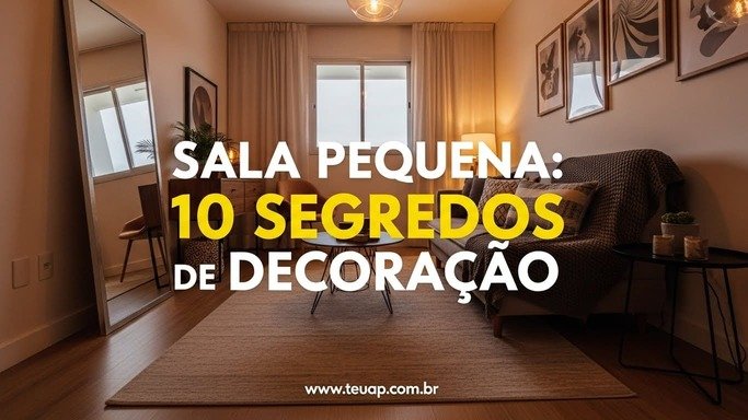 Decoração de Sala Pequena: 10 Segredos de Decoração para Transformar seu Espaço em um Ambiente Acolhedor e Confiante