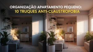 Organização Apartamento Pequeno: 10 Truques Anti-Claustrofobia
