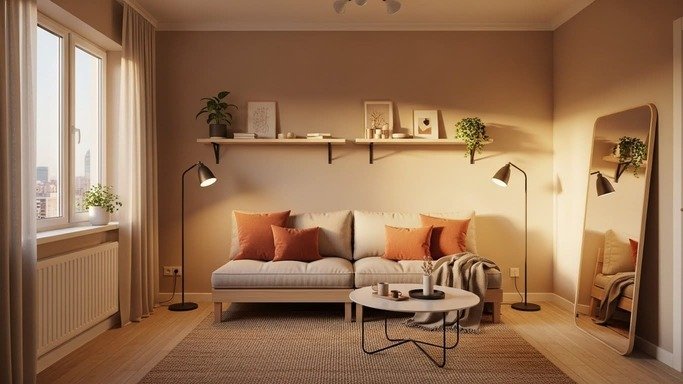 Sala Pequena Acolhedora: 10 Segredos de Design para um Espaço Confiante