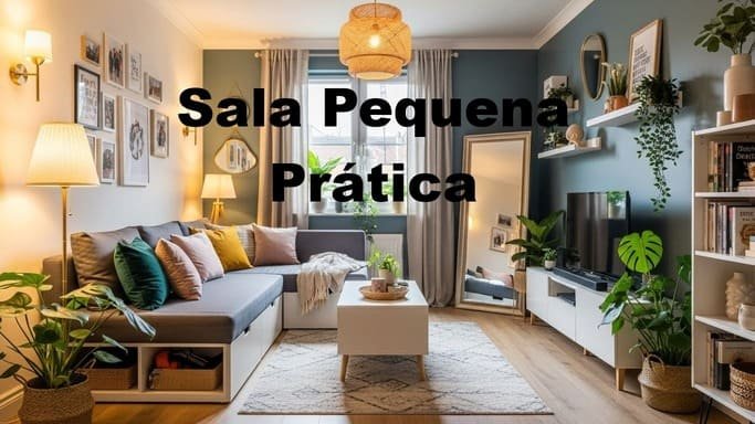 Sala Pequena Prática: 10 Ideias Práticas para Maximizar Conforto e Aconchego