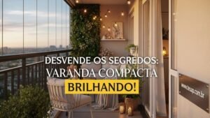 Varanda Compacta: 10 Segredos de Design para Fazer Seu Espaço Brilhar!