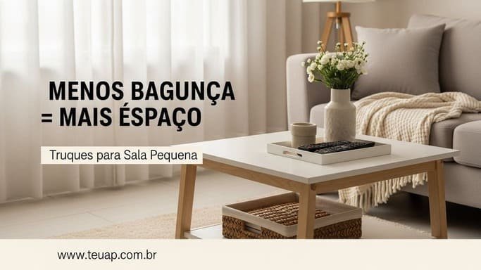 Comece pelo “respiro”: tire o excesso que rouba espaço (mesmo sem perceber)