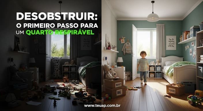 O segredo é “desobstruir” antes de decorar (sim, isso muda tudo)