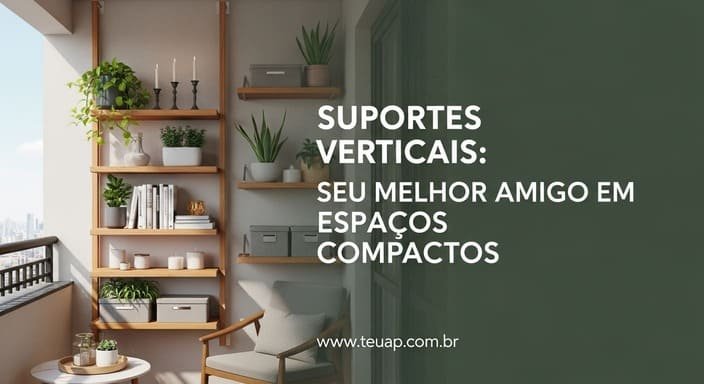 Suportes Verticais: Seu Melhor Amigo em Espaços Compactos
