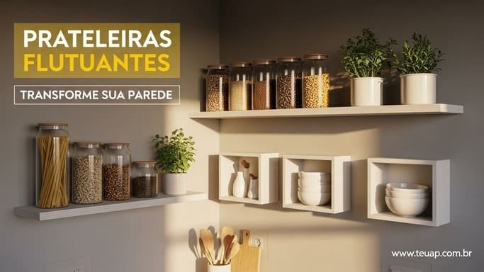 Nichos Adesivos: Seu Armazenamento Inteligente Sem Furos na Parede