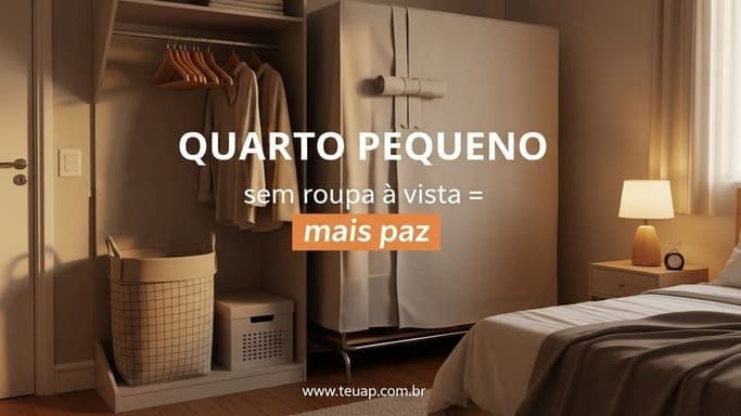 Tire “roupa pendurada” do seu campo de visão (e do seu humor)