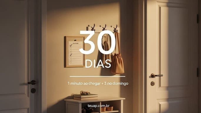 Mini ritual de 30 dias (pra virar hábito e não surtar de novo)