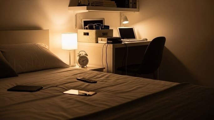 Organização de Eletrônicos: Durma Sem Distrações