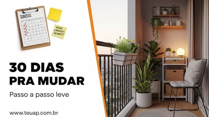 Plano de 30 dias (para não travar e realmente fazer)