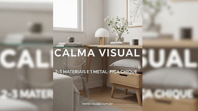 Repetição inteligente: mantenha 2–3 materiais e 1 metal como regra