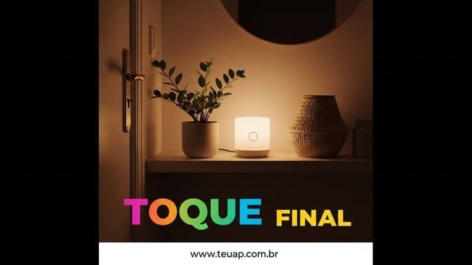 Um toque de vida: verde, aroma e textura (o “chique” que não custa caro)