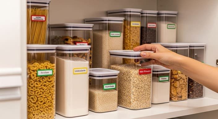 Sistema de Rotação Semanal para Mantimentos