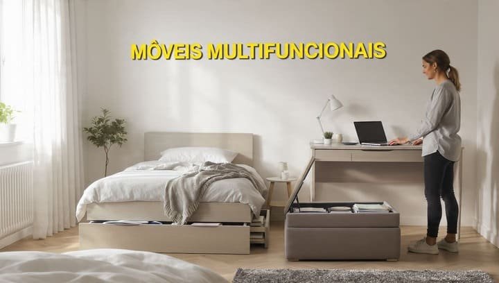 Adote o Conceito de Móveis Multifuncionais