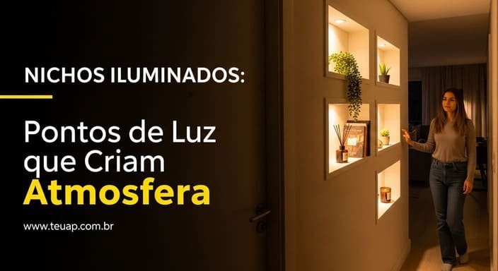 Nichos Iluminados: Pontos de Luz que Criam Atmosfera