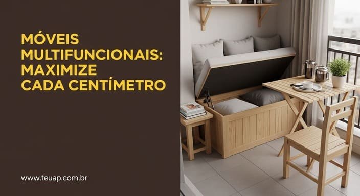 Móveis Multifuncionais: Maximize Cada Centímetro